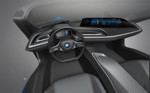 BMW i Vision Future Interaction, Designskizze.