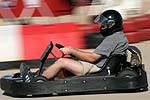 Andre (�Herby7�) beim Kartfahren in Porec