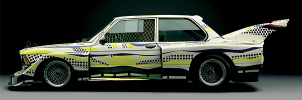 Roy Lichtenstein, Art Car, 1977 - BMW 320i Gruppe 5 Rennversion