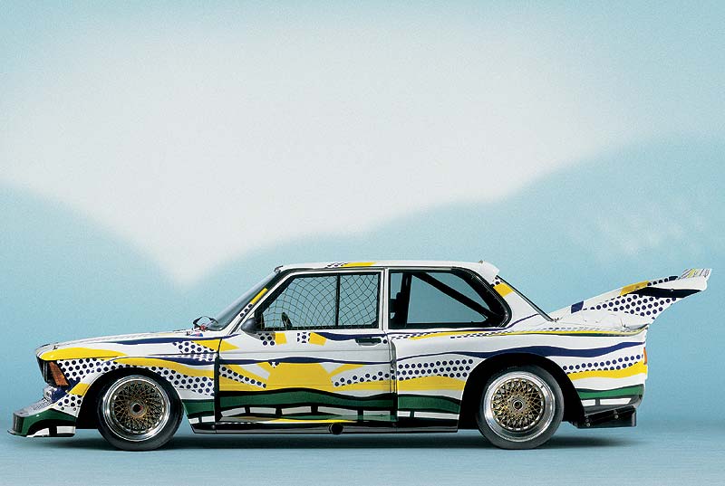 BMW 320i Gruppe 5 Rennversion, Art Car von Roy Lichtenstein