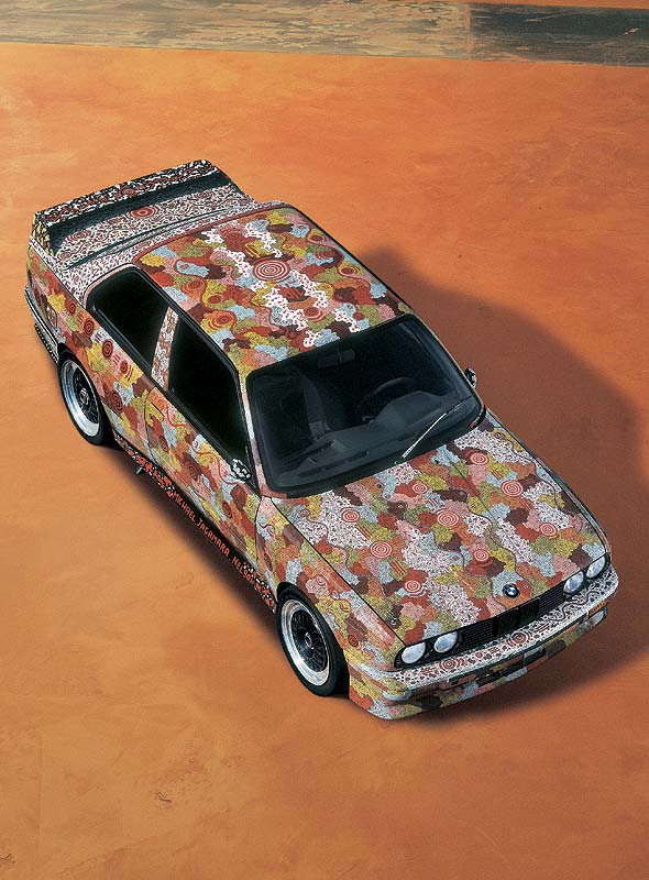 Michael Jagamara Nelson, Art Car, 1989 - BMW M3 Gruppe A Rennversion