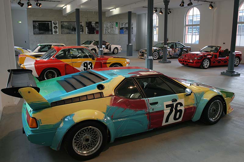 BMW M1, Art Car von Andy Warhol in Kassel