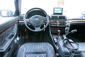 Cockpit im BMW L7 von Martin Lemke