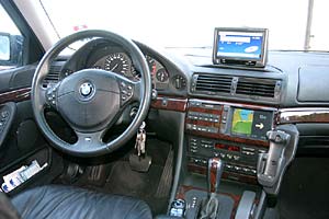 Cockpit im BMW L7 von Martin Lemke
