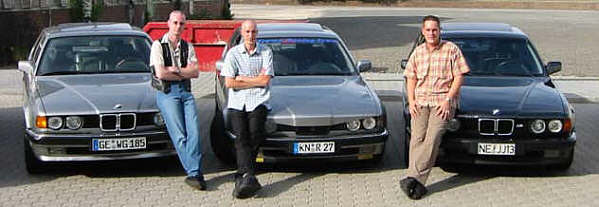 BMW 7er (E32)-Fahrer