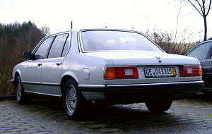 BMW 735i, Modell E23