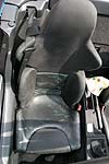 Schalensitz mit Muster im BMW Alpina Z1 von Rainer Witt