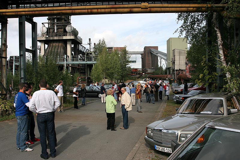 Parkplatz an der Kokerei Hansa in Dortmund