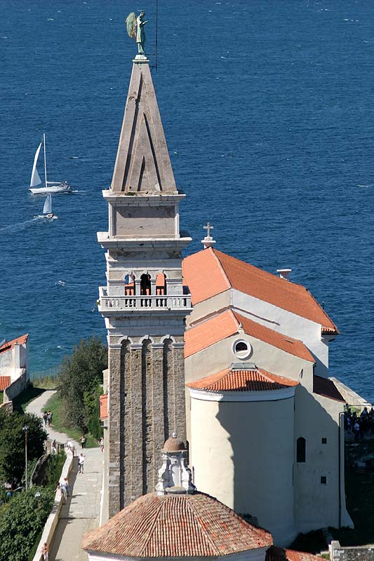 Kirche des heiligen Georg in Piran
