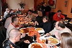 Schnitzel-Essen im Landgasthaus Brandenburg