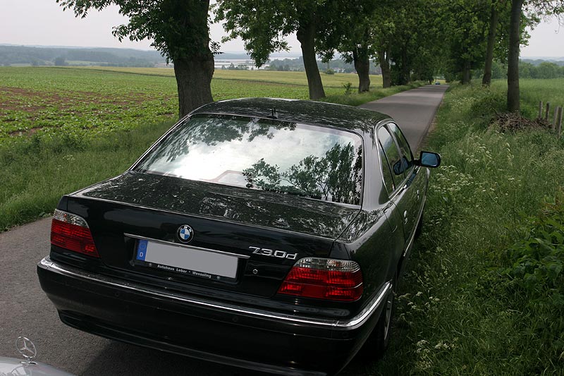 BMW 730d (E38) von Michael (virgo) beim Samstags-Ausflug an den Uckersee