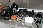 alte Foto-Apparate in der Heimatstube von Damme