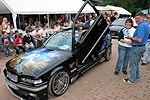 ge-airbrushter BMW 3er Compact mit seiner Fahrerin