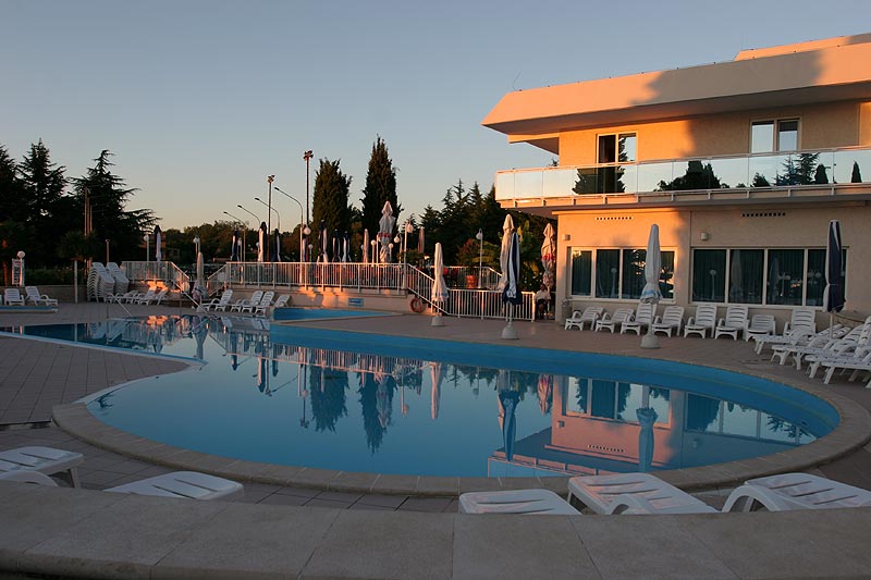 Hotelanlage Laguna Park mit Swimmingpool