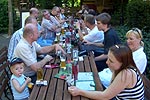 Stammtisch im Brauhaus Wolpertinger am frhen Abend