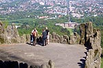 Terrasse am Herkules mit schnem Blick ber Kassel