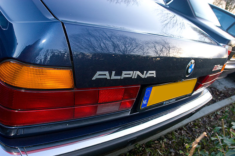 BMW 750iL Highline (E32), als ALPINA ausgezeichnet
