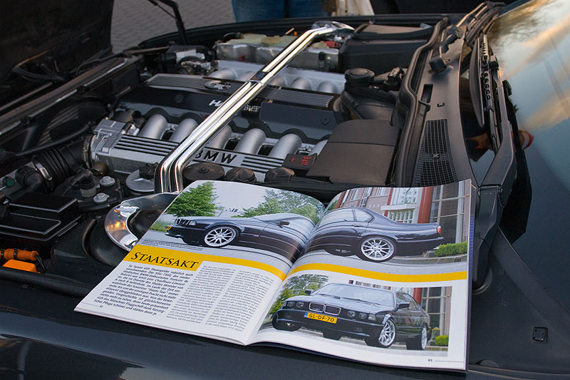 der Hartge-E7 wurde in der BMW Scene, Heft 6.2008 vorgestellt