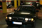 Daniel (Swordfisher) in seinem BMW 740i (E38)