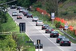 7er Konvoi auf dem Weg nach Montecatini Terme