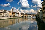 Blick auf die Ponte Vecchia