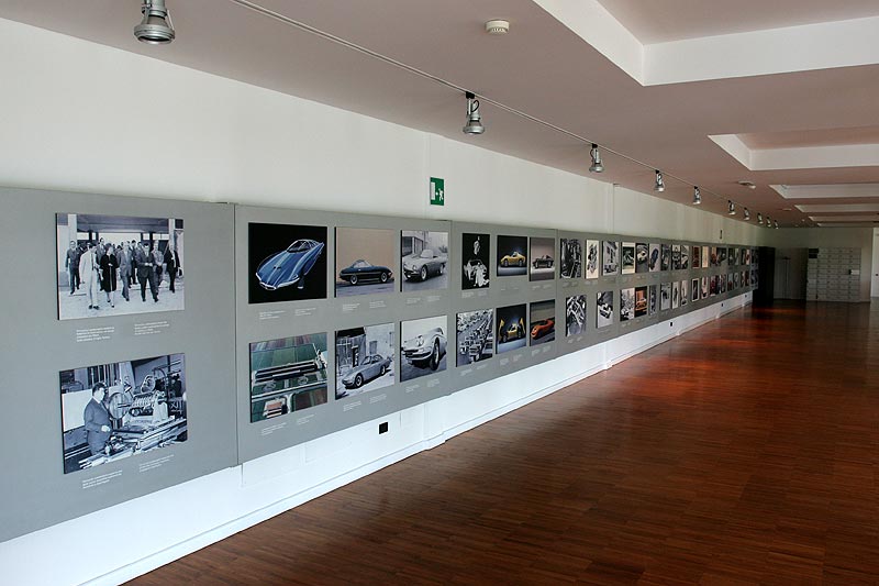 Blick in das Lamborghini Museum