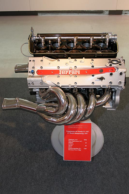 F1-Motor der Saison 1997, 3.0 Liter Hubraum, 10 Zylinder, ber 650 PS