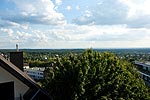 Aussicht vom Hotel auf das Bergische Land