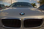 BMW 735i (E38), Motorhaube mit Niere