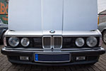 BMW 735i (Modell E23) in besonders gutem Zustand beim BMW 7er-Treffen in Veenendaal