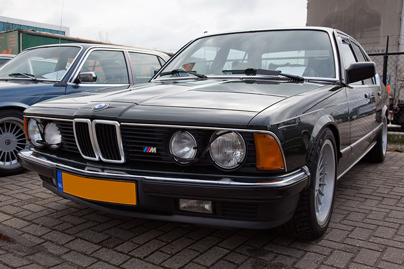 BMW 735i (Modell E23) beim BMW 7er-Treffen in Veenendaal