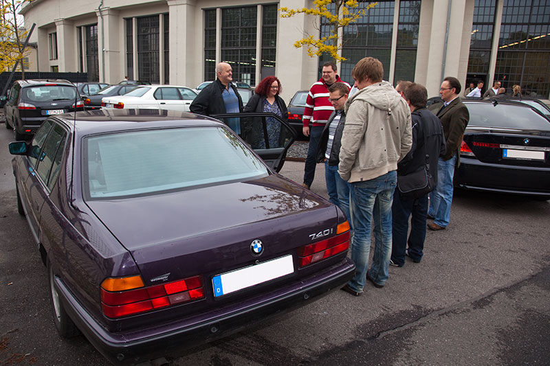 Foto: BMW 730d (E38) von Michael ('virgo') mit 7er-Community  Kennzeichenhalter (vergrößert)