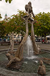 Martin Walser Brunnen in Überlingen