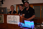 Das Lochmühle-Team sorgte am Abend für Musik und Bullenreiten