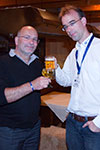Jean-Marie ('Speltz') mit Christian ('Christian') am Abend