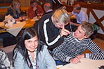 Ann-Kristin ('Rakete'), Kerstin ('V8 Beppina') und Daniel ('Swordy')