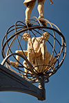 Detail der Magischen Säule in Meersburg