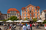 Hotel Seegarten und Hotel Reutemann an der Hafenpromenade in Lindau