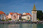 Blick auf die Hafenpromenade von Lindau