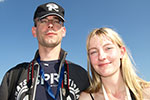 ORGA-Team Christian ("Christian") und Viola ('*Phoebe*') 