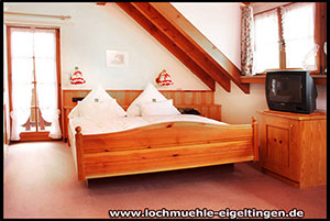 Zimmer im Hotel Lochmühle