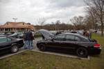 BMW 730d 'Active 7' auf dem Stammtischparkplatz in Castrop-Rauxel.