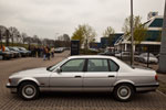dieser BMW 750iL (E32) zählte zu den wenigen E32-7ern in Veenendaal