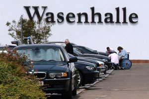 BMW Treffen auf dem Parkplatz der Wasenhalle