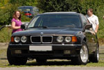 BMW 750i (E32) in seltener Außenfarbe nerzbraun
