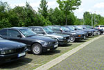 BMW Schaben Stammtisch, Parkplatz