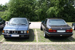 BMW 745i (E23) und BMW 750i (E32) von Renate ('Renate') und Matthias ('Telekom-iker')