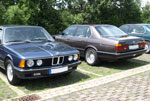 BMW 745i (E23) und BMW 750i (E32) von Renate ('Renate') und Matthias ('Telekom-iker')