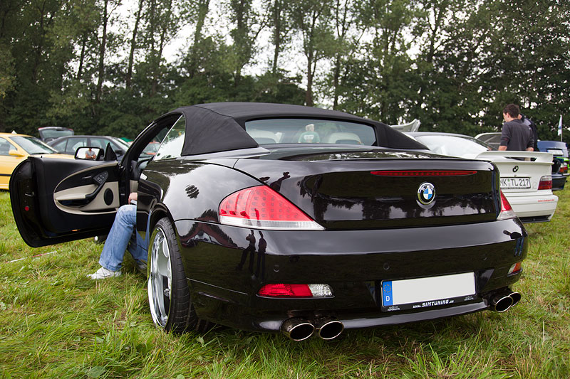 Foto: BMW 6er Cabrio Individual (E64), mit mächtigen 265/30 Zoll Reifen