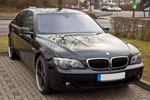 BMW 750i (E65 LCI) Individual von Ingo ('Black Pearl') beim Rhein-Ruhr-Stammtisch im März